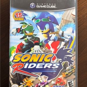 Sonic Riders – Nintendo GameCube – Complete – Like New / Perfect Condition